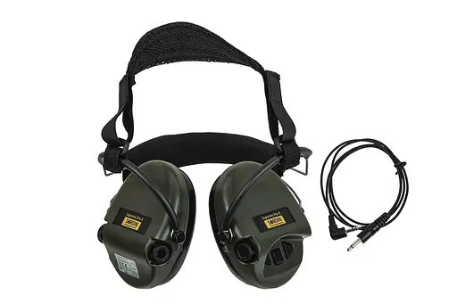 Активные наушники Sordin Supreme Pro X 76302-XS с задним держателем зелени - фото 4