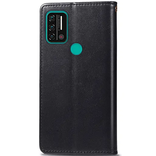 Кожаный чехол-книжка Getman Gallant PU для Umidigi A9 Черный - фото 4