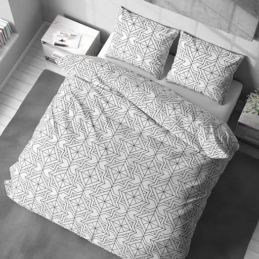 Комплект постельного белья Lelit Двуспальный поплин L-2059/1 (le2000000325545) - фото 5