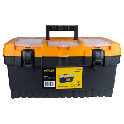 Ящик для інструменту Sigma 486×267×242мм 7404041 - фото 4