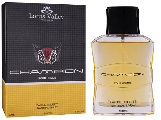 Туалетна вода для чоловіків Lotus Valley Champion 100мл (MM32013) - фото 2