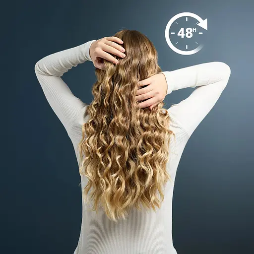Стайлер Rowenta Twist Curl, автоматический, температурных режимов 4, 150C–210С, керамика, перчатка и термоподкладка, черно-золотой - фото 6
