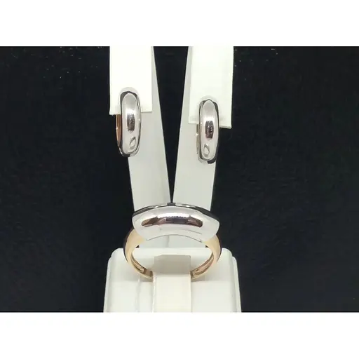 Золоте кільце Столична Ювелірна Фабрика. 140608 19,5 18,5 - фото 5