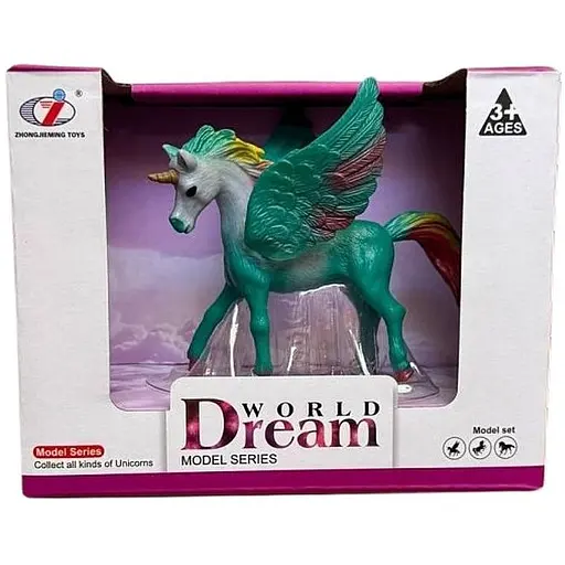 Фигурка Dino Toys Единорог с крыльями Y28 зеленый (Q9899-Y28) - фото 1