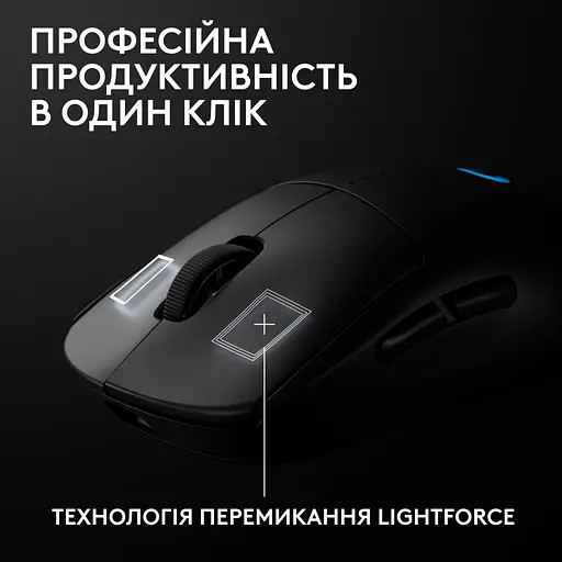 Мышка Logitech G Pro 2 Lightspeed Wireless Black (910-007295) - фото 7