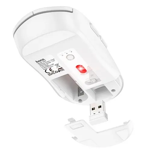 Бездротова миша Hoco DI88 білий - фото 3