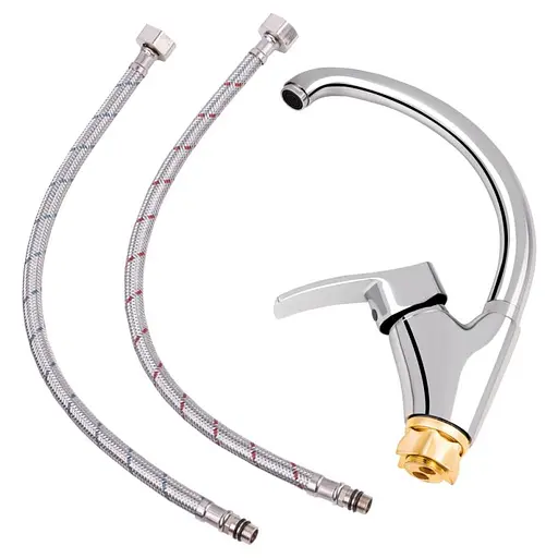 Смеситель для кухни Lidz (CRM) 20 49 011 03 - фото 3