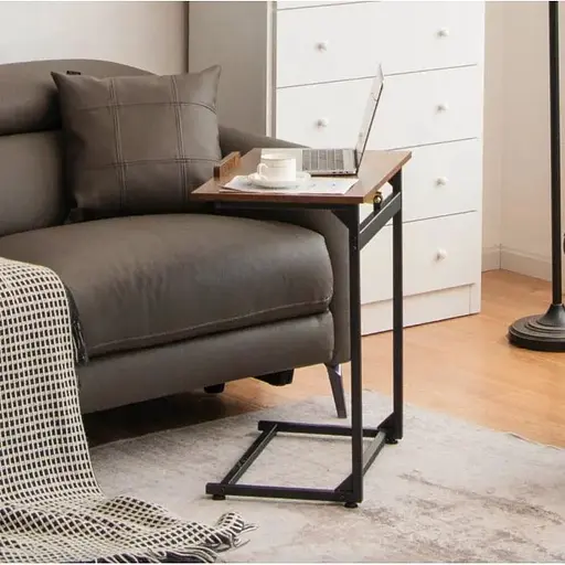 Журнальний столик Costway Allegro з регульованою стільницею в стилі Loft - фото 3