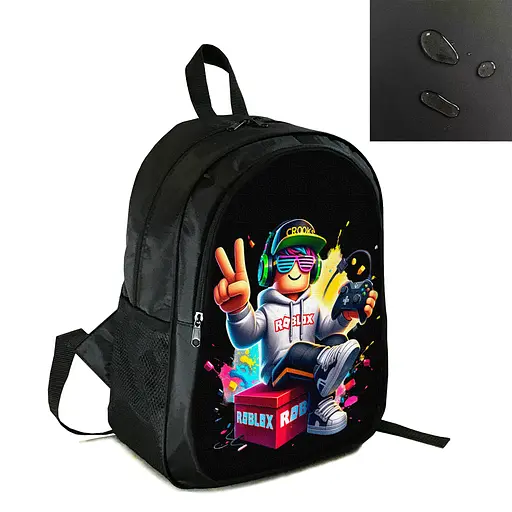 Рюкзак міський/шкільний 38×28см з принтом Roblox дитячий, підлітковий, спортивний (4235)