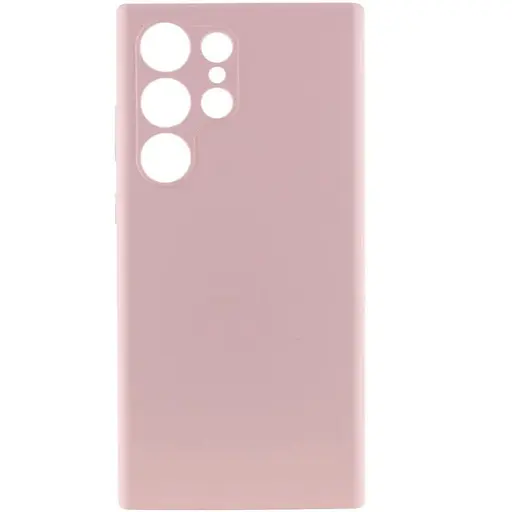 Чехол Silicone Cover Lakshmi Full Camera (AAA) для Samsung Galaxy S25 Ultra Розовый / Pink Sand