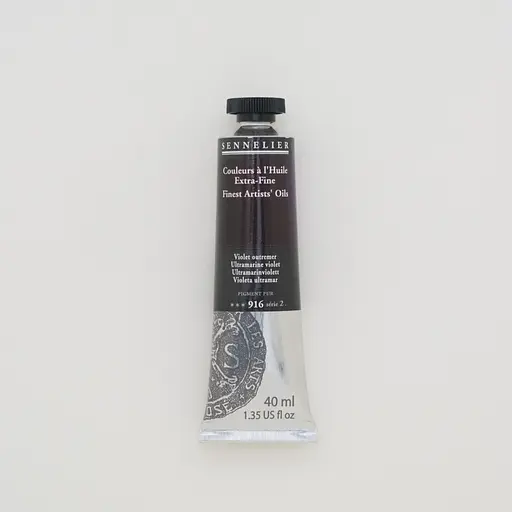 Олійна фарба Sennelier, 40 мл, професійна, S2, Ультрамариновий фіолетовий (Ultramarine violet)