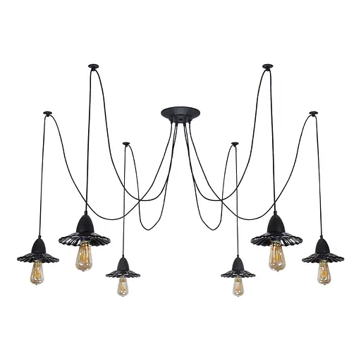 Люстра-паук LS 2151-6K-11 - фото 1