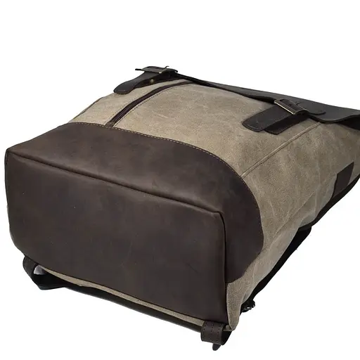 Чоловічий шкіряний рюкзак TARWA 40х30х16 см sum0026175 - фото 5