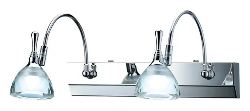 Світильник Brille спот поворотний накладний класичний BR-02 354/2 G9 CH