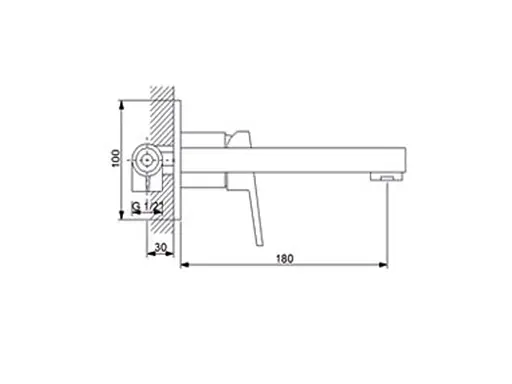 Змішувач для умивальника NEWARC Silver 851578 - фото 2