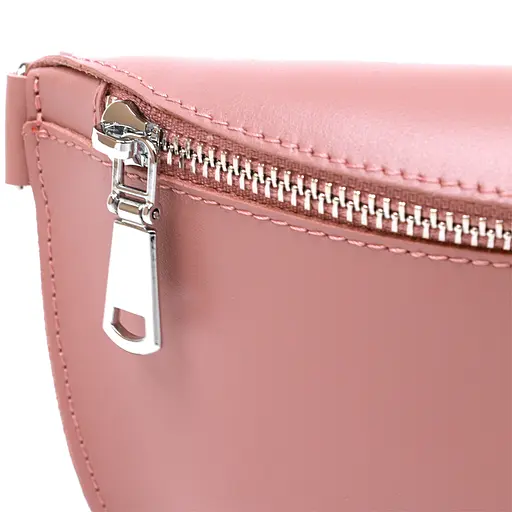 Шкіряна жіноча сумка бананка Shvigel 22х13.5х6 см sum0020202 - фото 6