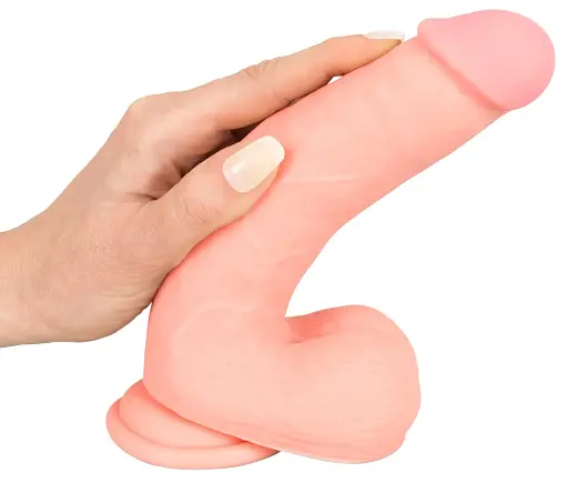 Фалоімітатор Medical Silicone Dildo 20 см тілесний - фото 5