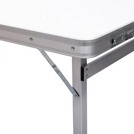 Набір меблів для пікніка Lugi посилений стіл та 4 стільці 120х60х75/65/55 см білий JY-12061W - фото 3