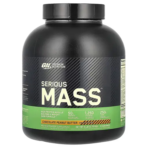Serious Mass™, шоколад із арахісовою пастою, 2,72 кг