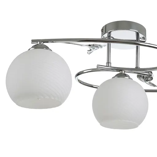 Люстра стельова Brille E27 60W CH (LK-651C/3) - фото 4