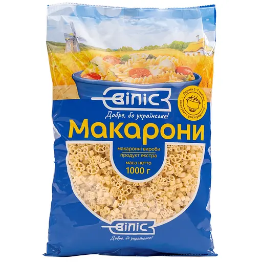 Макаронні вироби Віліс Веселі звірята 1 кг - фото 1