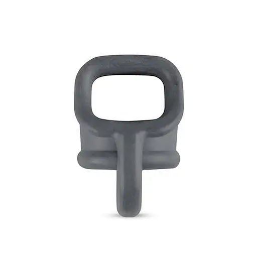 Эрекционное кольцо Boners Liquid Silicone Ball Splitter 7 см серый - фото 2