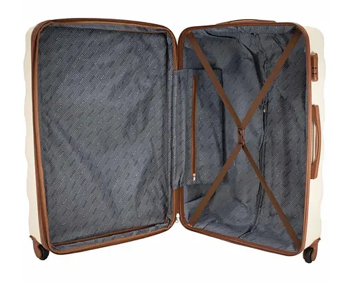 Валіза Semi Line 24" (M) Beige (T5709-2) (DAS302916) - фото 5