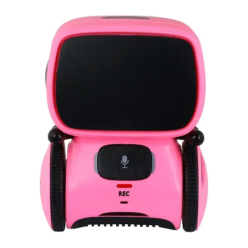 Дитяча іграшка "Інтерактивний робот" AT-Robot AT001-04-UKR рожевий, з голосовим керуванням - фото 1