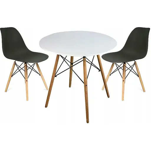Обеденный комплект Jumi Scandinavian-2 Black