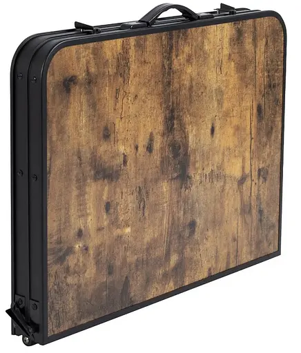 Стол Bo-Camp Decatur 90x60 cm Black/Wood look (1404200) (DAS301467) - фото 5