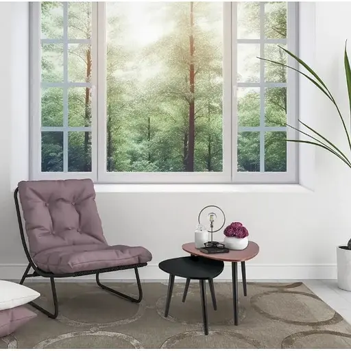 Комплект журнальных столиков Jumi Sinsey коричнево-черный - фото 4