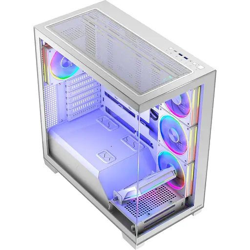 Корпус Modecom VOLCANO STELLAR ARGB без БЖ WHITE (AT-STELLAR-5F-ARGB-20) - фото 3