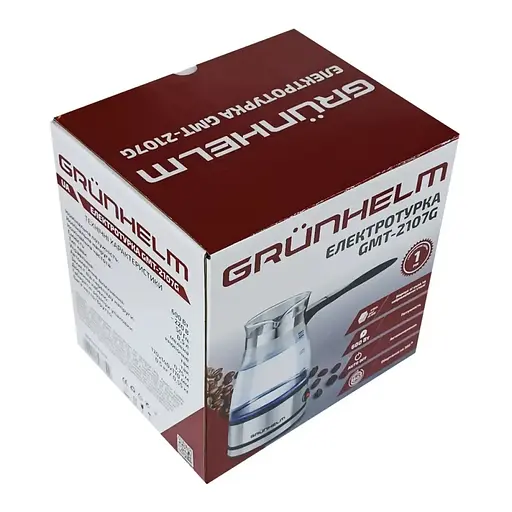 Електротурка Grunhelm GMT-2107G 0.5 л (143379) - фото 5