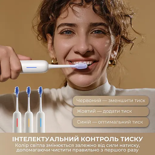 Електрична зубна щітка Mova Fresh 20 Sensus-White - фото 12