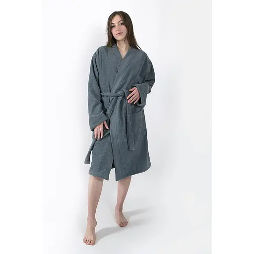 Халат-кімоно Lotus Home - Vera денім L/XL (svt-2000022350785) - фото 7