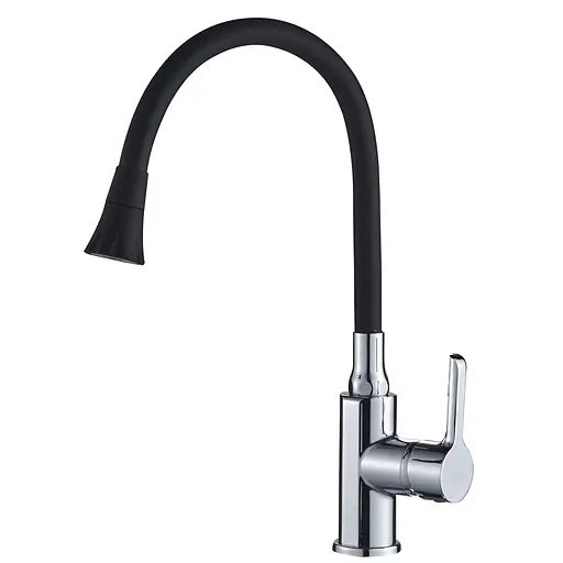 Смеситель для кухни Domino Prestige DPS-203SA-B01 000021862 Черный матовый - фото 1