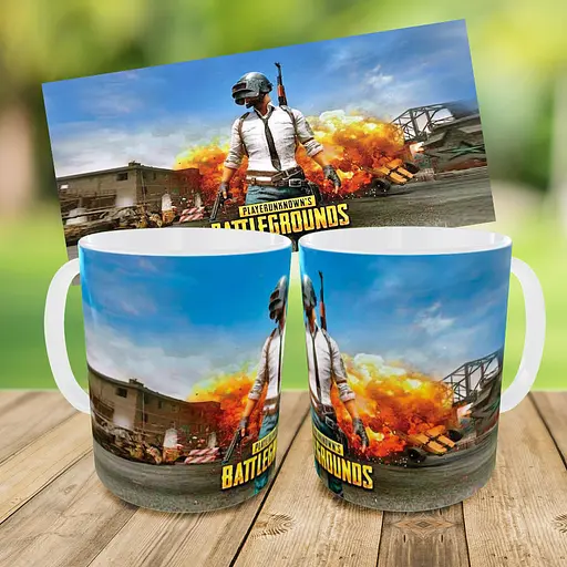 Набір: дитяча сумка-бананка+кружка Пабг «PUBG» 32х15см, бананка для хлопчика через плече на подарунок (00940) - фото 3