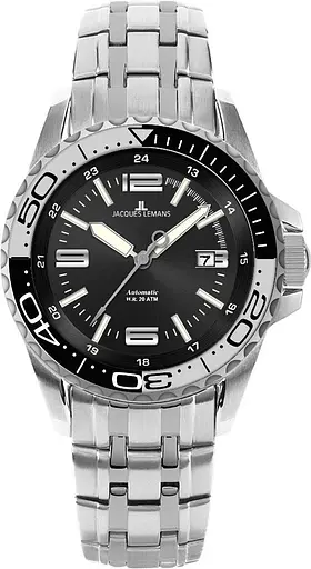 Часы Jacques Lemans 1-1353C механика браслет