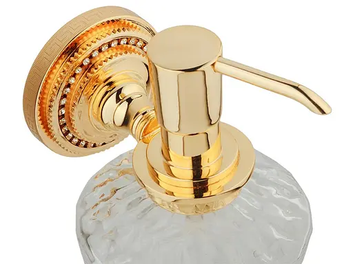 Дозатор для рідкого мила Kugu Eldorado 814G, Золотий - фото 2