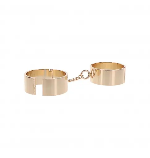 Наручники Taboom Dona Slave Wrist Cuffs 62 см золотий - фото 6