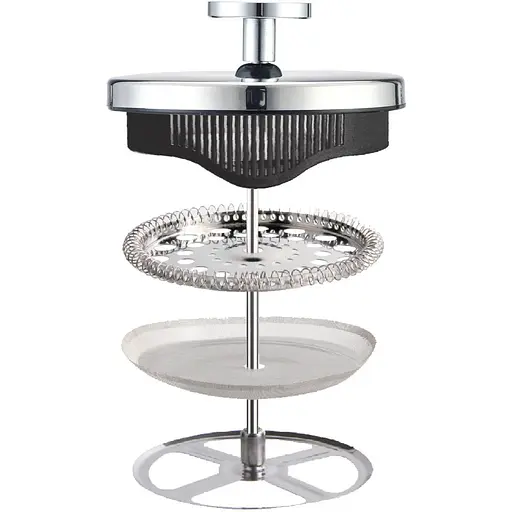 Френч-прес з нержавіючої сталі Oscar Chef 1 л сталевий (OSR-7303-1000) - фото 4