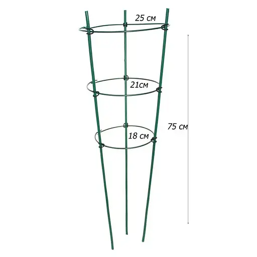 Поддержка для растений Elsa 3 кольца 75 см (IFR-75) - фото 3