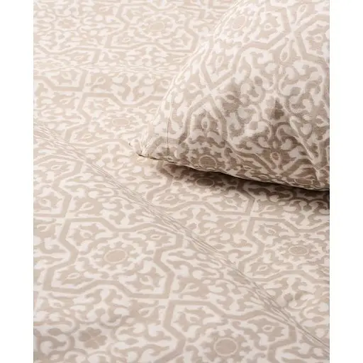 Комплект постільної білизни Soho Сімейний 2 шт. - 150x200 см Grandeco Cream - фото 2