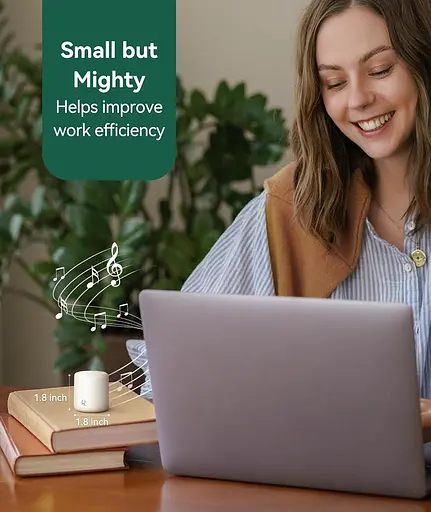 White Noise Sound Machine - Портативна машина для сну, Звукова машина для подорожей для дорослих дітей, 16 природних - фото 2