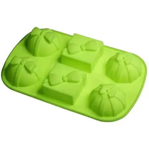 Форма силиконовая Empire Бант на 6 изделий 28х18х4 см 0053