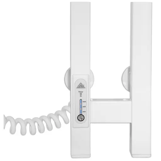 Электрический полотенцесушитель Laris Зебра Дуэт ЧФ3 80x1200 Е левый R3 77700088, Белый, Левое, Электронный - фото 5