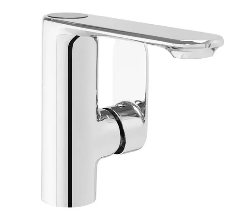 Смеситель для умывальника Rea Mils Lcd низкий хром REA-B2000 Хром - фото 4