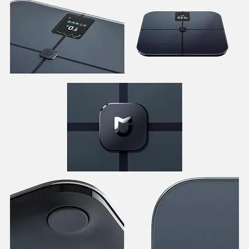 Розумні ваги MiJia Body Fat Scale S400 Pro Dark Grey (BHR8695CN) [147222] - фото 5