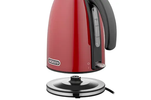 Ardesto Электрочайник EKL-F340R 1.7 л 2200 Вт strix контроль нерж. сталь красный - фото 9