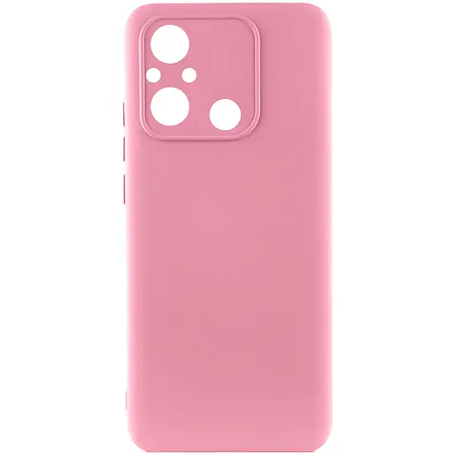 Чехол Lakshmi Silicone Cover Full Camera AA для Xiaomi Redmi 12C/Poco C55 Розовый/Pink